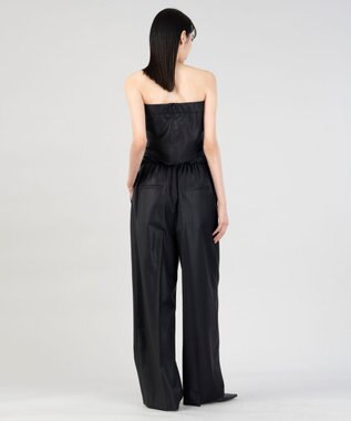 23区 【エステータ】ウールチンツ サロペット ブラック系