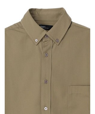 CRAFT STANDARD BOUTIQUE Ｔ／Ｒ　ＢＤシャツ Gray Beige