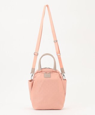 Y'SACCS はっ水ドットジャカード　ショートハンドル付き　軽量2wayショルダー ライトピンク