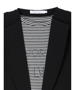 AMERICAN HOLIC ＳＥＴ　ベスト＋ロゴカットプルオーバー Border