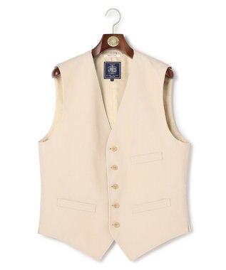 J.PRESS MEN 【J.PRESS ORIGINALS】Cotton Polyester Drill Over Odd Vest / Japan Made ベージュ系