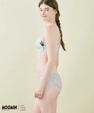 une nana cool 【ムーミン】 MOOMIN * une nana cool  364 レース ノンワイヤーブラ GR