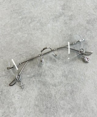 WEGO レンズチャームリムレスアイウェア