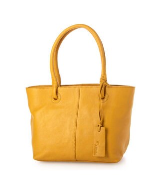 UNBILLION アトランタ ATLANTA / 牛革ハトメあおりトートS イエロー