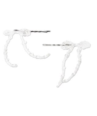 WEGO 【2点セット】L2Pビーズリボンピン 柄1