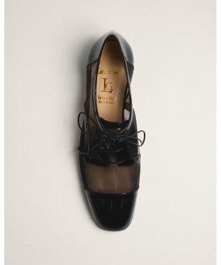 BONTRE 【LucaGrossi/ルカグロッシ】シアーレースアップシューズ/CH567-XS ブラック