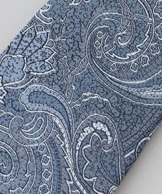 GOTAIRIKU GOTAIRIKU別注【日本製】シルク ネクタイ_ペーズリー柄 サックスブルー系8