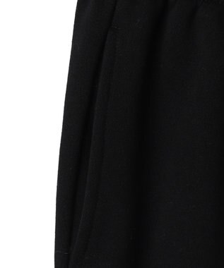 WEGO 【裏起毛】サイドリボンスウェットパンツ ブラック