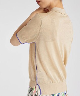 Paul Smith 【洗える】 ルレックス ニットポロシャツ エクリュ