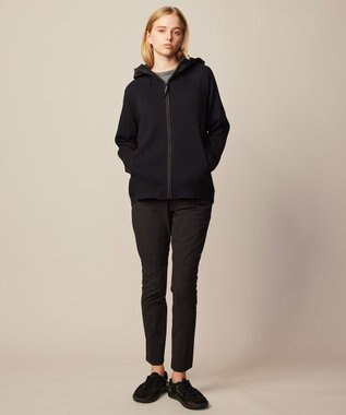 JOSEPH ABBOUD MOUNTAIN 【軽量/ストレッチ】CORDURA アウトドア ニット パーカー ブラック系