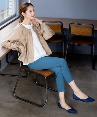 Tiaclasse 【洗える】ラグランパフスリーブブラウス オフホワイト