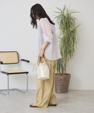 AMERICAN HOLIC シアーフーディーシャツ Pink