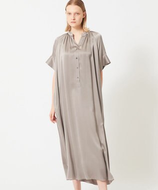 BEIGE， YEW / シャツワンピース Steel