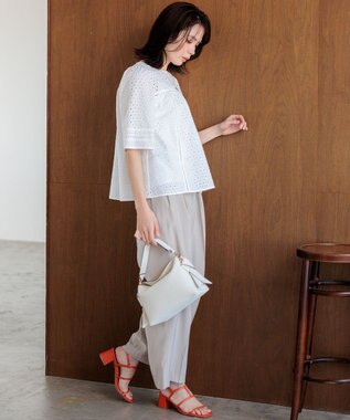 組曲 【先行予約】バウンディングシャーティングカーヴィー パンツ ベージュ系