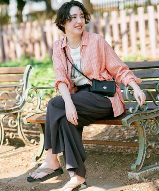 ANY L ANYファンクションロゴTシャツ オフフォト