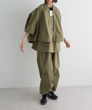 Green Parks フレアブルゾン Khaki