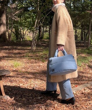 ROOTOTE 1470【温活＆軽量】LT.フェザールー.デリ.カラー-B 06：マットブルーグレー