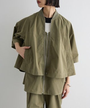 Green Parks フレアブルゾン Khaki