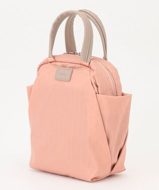 Y'SACCS はっ水ドットジャカード　ショートハンドル付き　軽量2wayショルダー ライトピンク