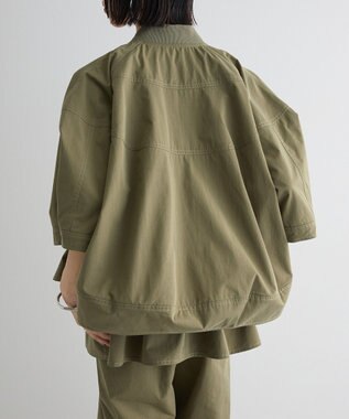 Green Parks フレアブルゾン Khaki