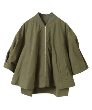 Green Parks フレアブルゾン Khaki