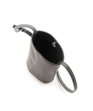 MioFIRANO CO-04 truss_mini shoulder ミニショルダーバッグ 本革　MIOF. ミオフ BLACK