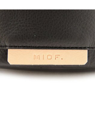 MioFIRANO CO-04 truss_mini shoulder ミニショルダーバッグ 本革　MIOF. ミオフ BLACK