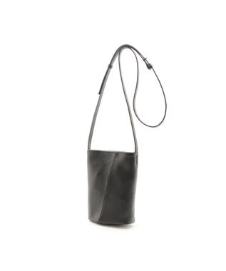 MioFIRANO CO-04 truss_mini shoulder ミニショルダーバッグ 本革　MIOF. ミオフ BLACK