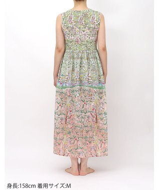 tsumori chisato SLEEP ツモリチサト ワンピース 綿100%(スカート） パッド入り ノースリーブ ロング丈 レディース UNT114 /ワコール メロン