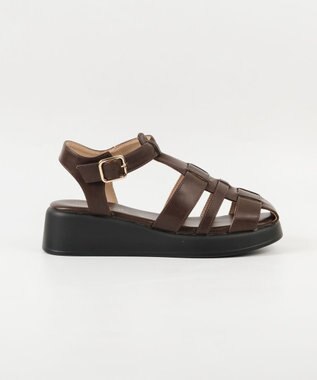 BONTRE 【pied du lapan/ピエドラパン】厚底グルカサンダル/50753ZI ダークブラウン