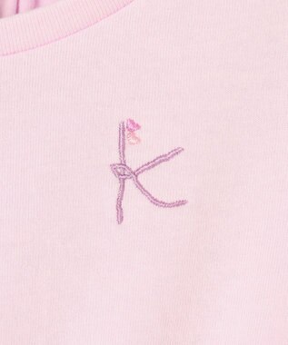 組曲 KIDS 【110-140㎝】ブルーアイドグラスドッキング ワンピース マカロンピンク系5