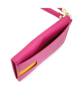 IBIZA MUNDO　牛革　パスケース ピンク