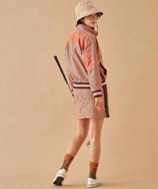PW CIRCULUS 【WOMEN】CLASSICAL×SPORTY  ジップアップブルゾン オレンジ系5