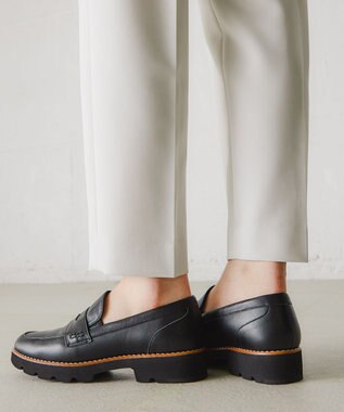 ASICS WALKING ペダラ ソフトラギッド レディース 3E 3.0cmヒール ブラック系