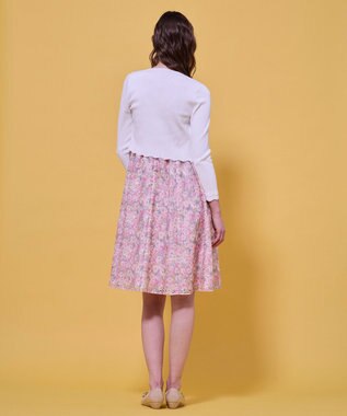 TOCCA SCALLOPED JEWEL ボレロ アイボリー系