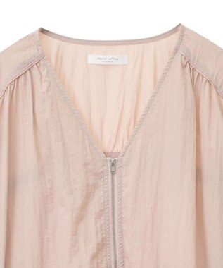 Green Parks Ｖネックドロストライトブルゾン Pink