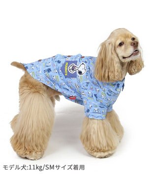 PET PARADISE スヌーピー アロハシャツ 《バケーション柄》 中型犬 大型犬 バケーション柄