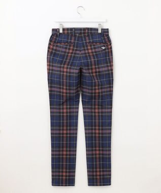 23区GOLF 【MEN】ＴＥＸＢＲＩＤ チェック柄  べーシックシルエットパンツ ネイビー系3