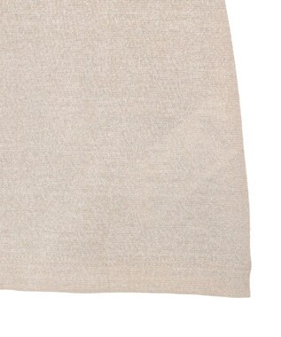 YECCA VECCA ラメタンクトップ Light Beige