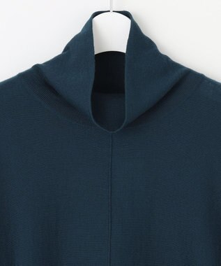 J.PRESS LADIES S 【WEB限定カラーあり・洗える】EASY WOOL チュニック ニット ダークグリーン系