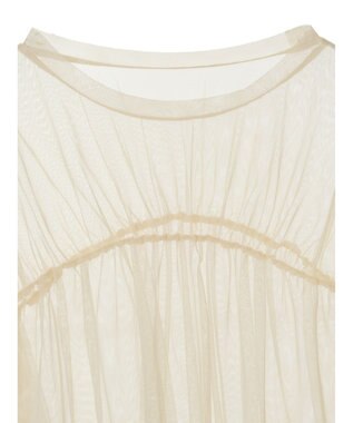 AMERICAN HOLIC チュールオーバーサイズＴシャツ Ivory