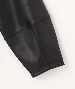 ANY 【手洗い可】マシュマロコーティングブルゾン ブラック