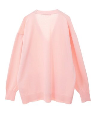 AMERICAN HOLIC Ｖネックポケット付きカーディガン Peach