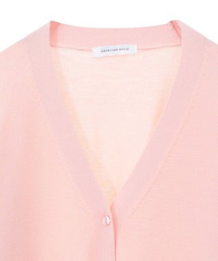 AMERICAN HOLIC Ｖネックポケット付きカーディガン Peach