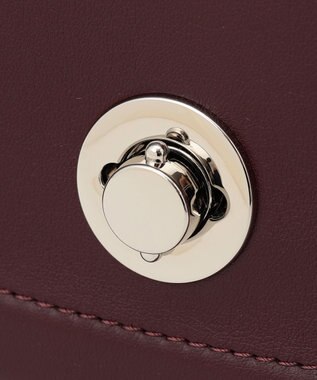 ICB 【CLASSY.1月号掲載】クラシックラウンドショルダー バーガンディ系