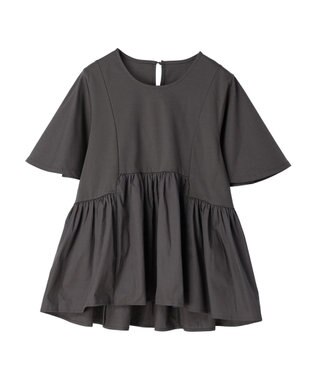 Green Parks ・ＥＬＥＮＣＡＲＥ　ＤＵＥイソザイキリカエプルオーバー Charcoal Gray