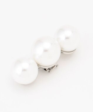 TOCCA 【軽量・撥水・お洗濯可・選べるシュークリップ】steppi×TOCCA BALLET PUMPS パンプス ブラック×パール