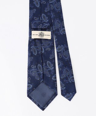 J.PRESS MEN 【J.PRESS SPUN SILK COLLECTION】ヴィンテージジャガード ネクタイ ネイビー系7