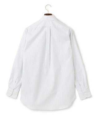 J.PRESS MEN 【WEB・一部店舗限定】ターコイズストライプシャツ/B.D. ターコイズブルー系1