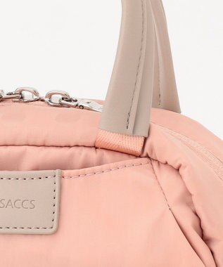 Y'SACCS はっ水ドットジャカード　ショートハンドル付き　軽量2wayショルダー ライトピンク